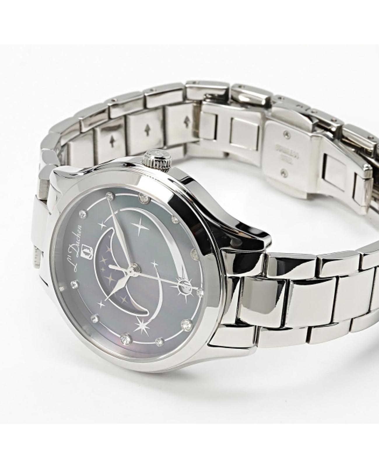 Оригинальные часы L'Duchen L'Duchen Perseides D 837.10.41 кварцевые калибр механизма  общий вид